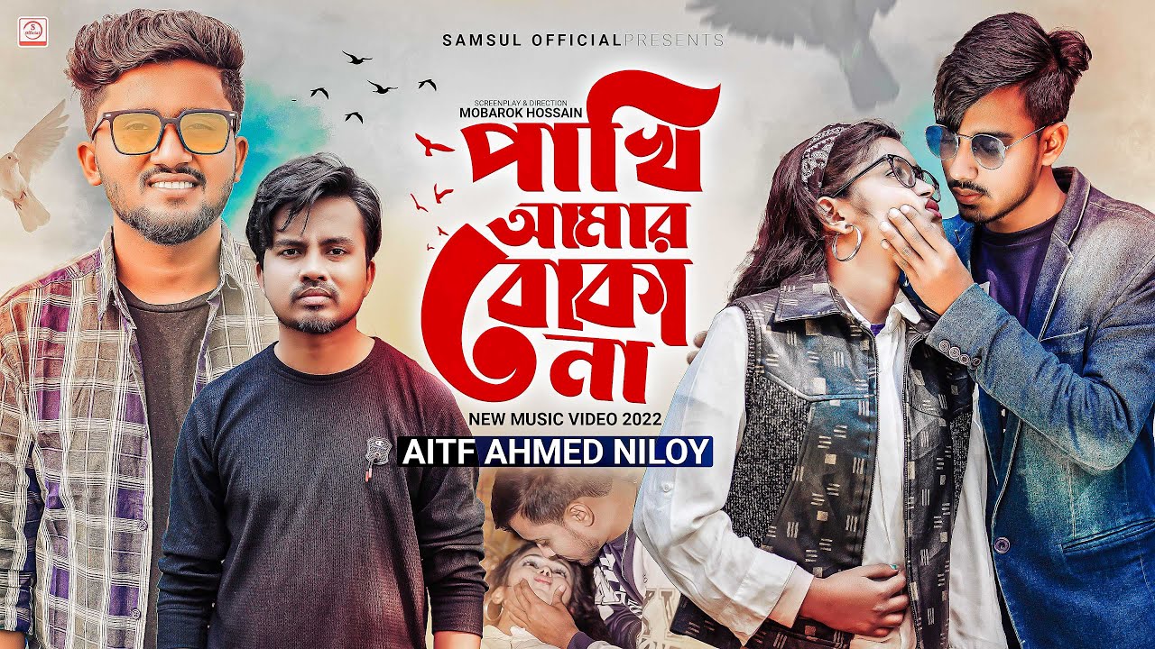 Pakhi Amr Boka Na | পাখি আমার বোকা না | Atif Ahmed Niloy | Gogon Sakib | Tumpa | Munna | Music Video background