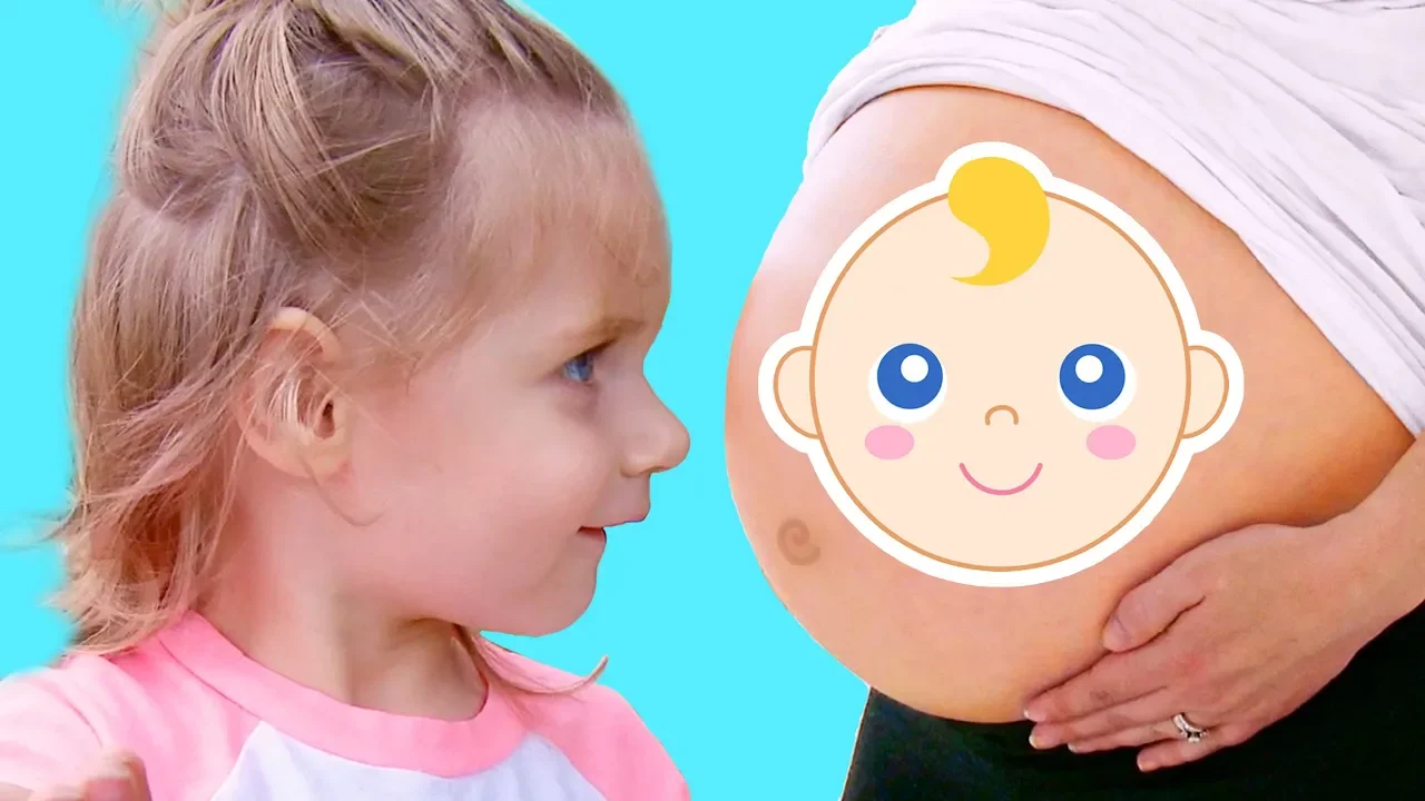 Momma's Got A Baby In Her Belly - Children's Song For Brothers & Sisters background