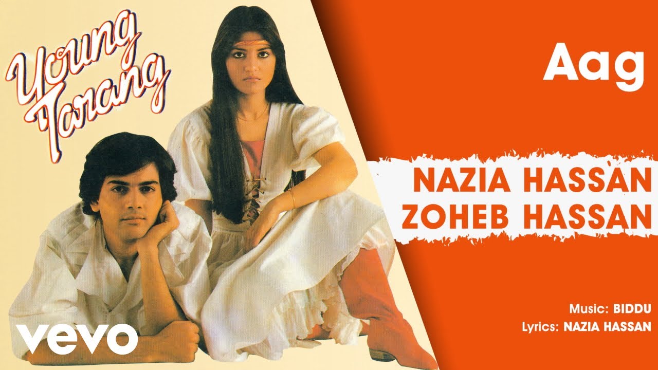 Aag - Young Tarang | Nazia Hassan & Zoheb Hassan | Ghazal Song background