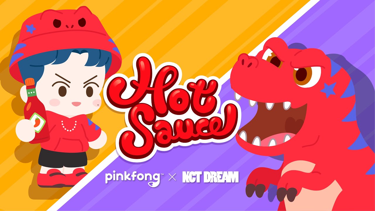 Hot SauceЁЯФе with Pinkfong REDREX | Sing along with NCT DREAMЁЯТЪ | NCT DREAM X PINKFONG