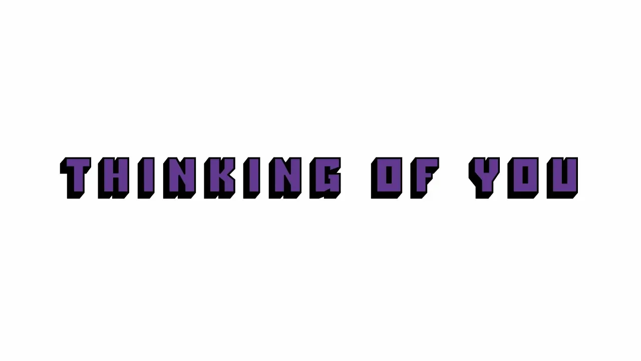 Simply Red - Thinking of You (Lyric Video) background