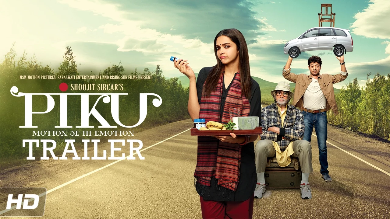 PIKU Motion Se Hi Emotion Official Trailer | Amitabh Bachchan, Deepika Padukone, Irrfan Khan background