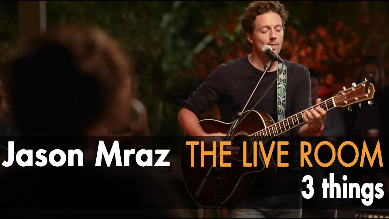 Jason Mraz - 3 Things (Live from The Mranch) background