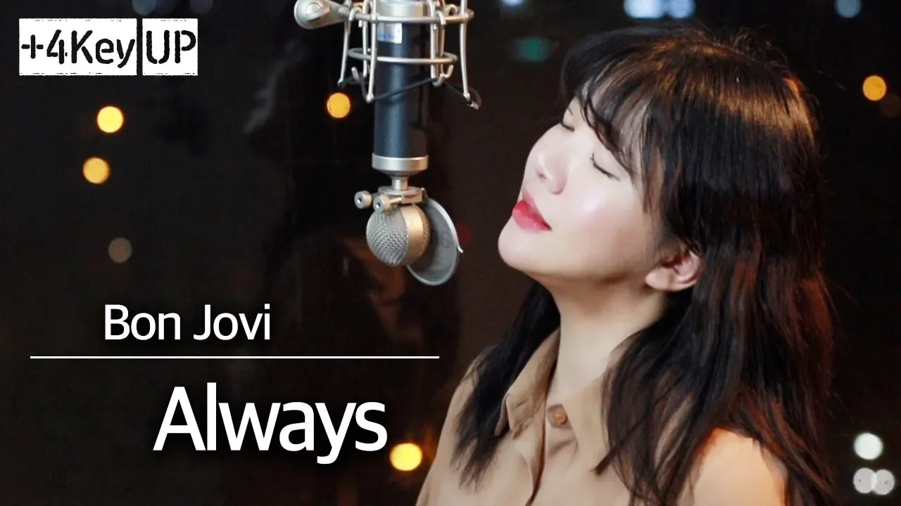 (+4 Key Up) Always - Bon Jovi | Bubble Dia background