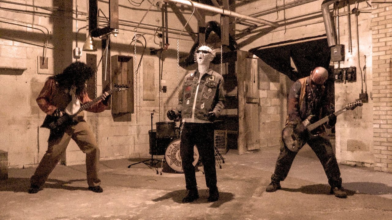 PINHEAD - "MAN IN THE BOX" (ALICE IN CHAINS PARODY) background