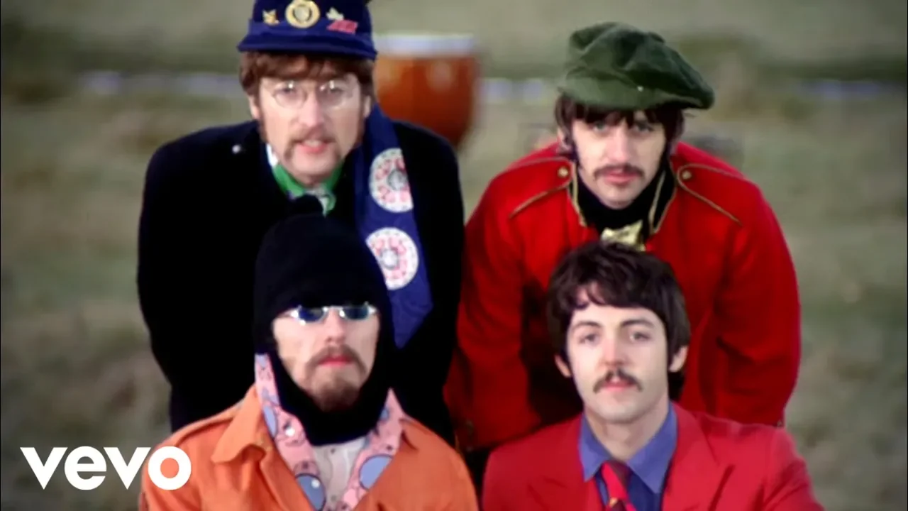 The Beatles - Strawberry Fields Forever background