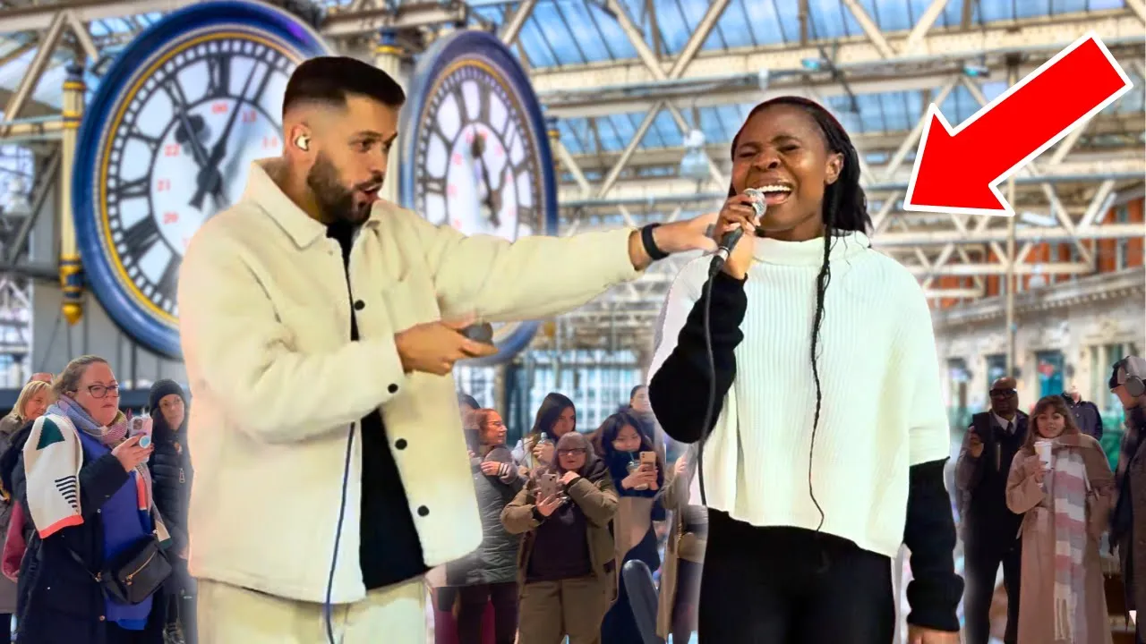 Nigerian Girl Has The Most INSANE Voice | Christina Perri - A Thousand Years backdrop