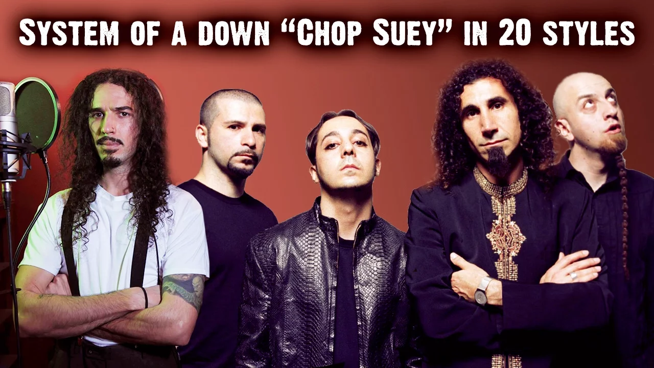 System Of A Down - Chop Suey | Ten Second Songs 20 Style Cover background