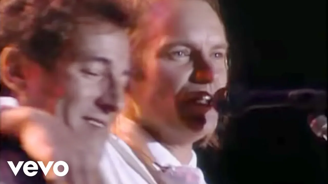 Sting, Bruce Springsteen - Every Breath You Take (Live) background