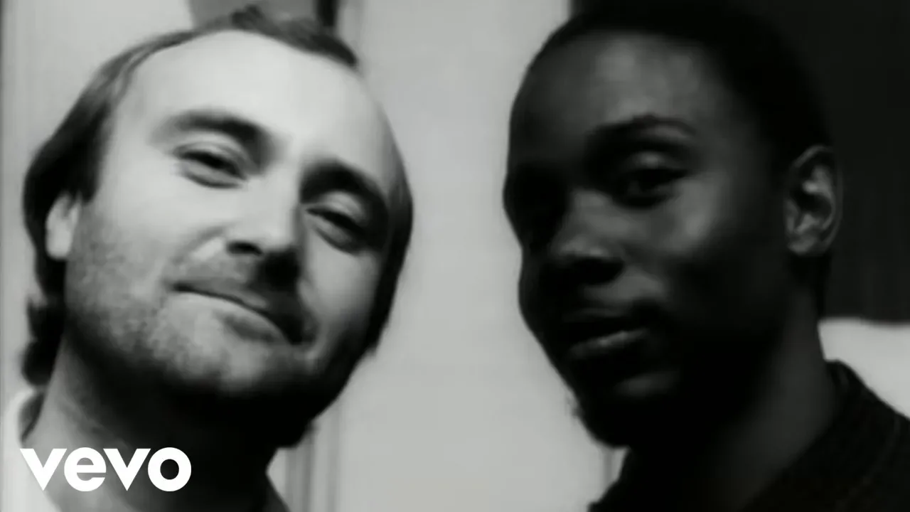 Philip Bailey, Phil Collins - Easy Lover backdrop