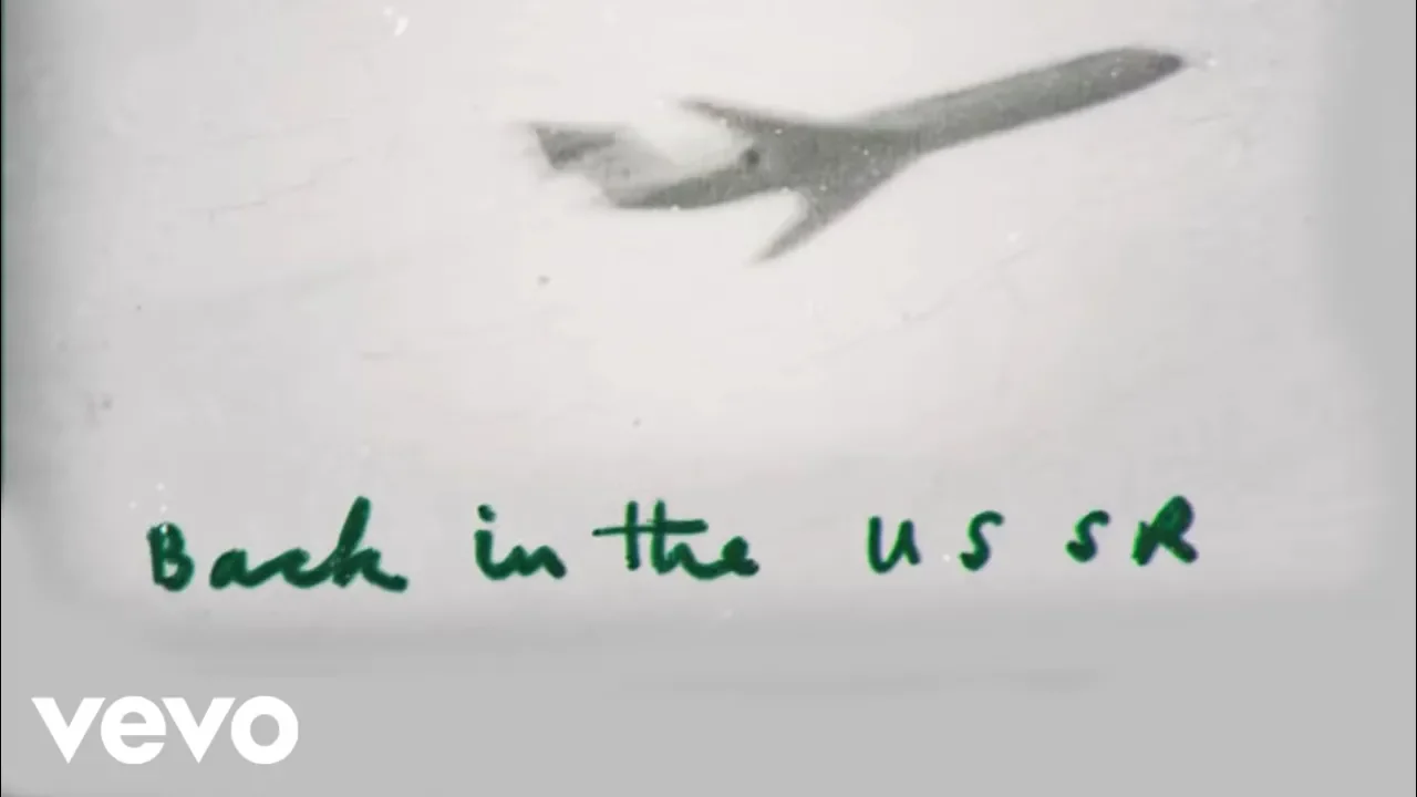 The Beatles - Back In The U.S.S.R. (2018 Mix / Lyric Video) background