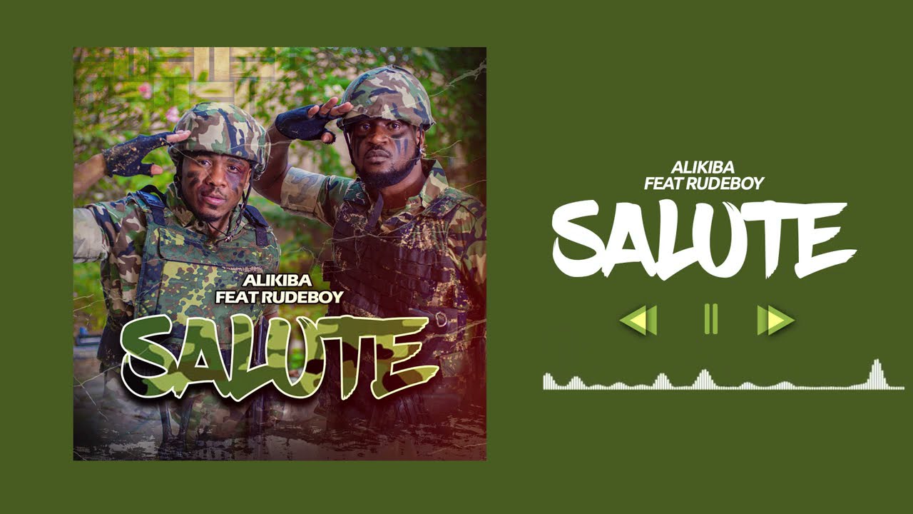 Alikiba Ft Rudeboy - Salute (Official Audio) background