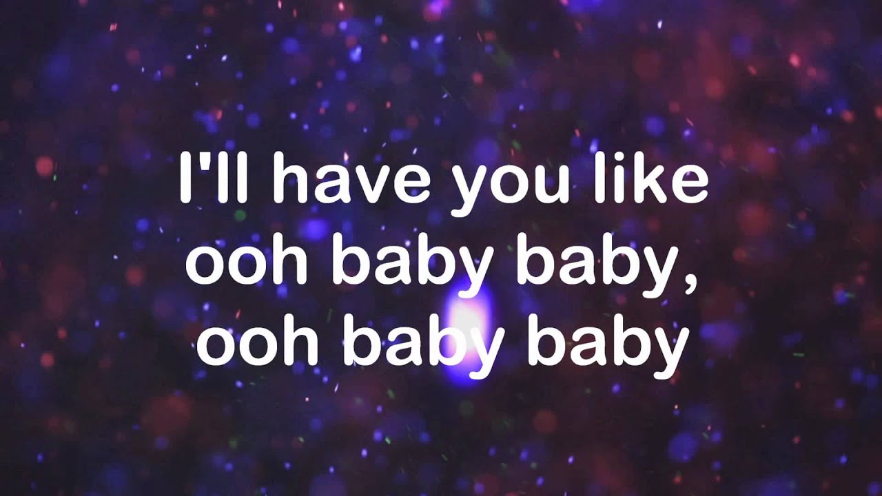 Usher - Scream (Lyrics on Screen) background