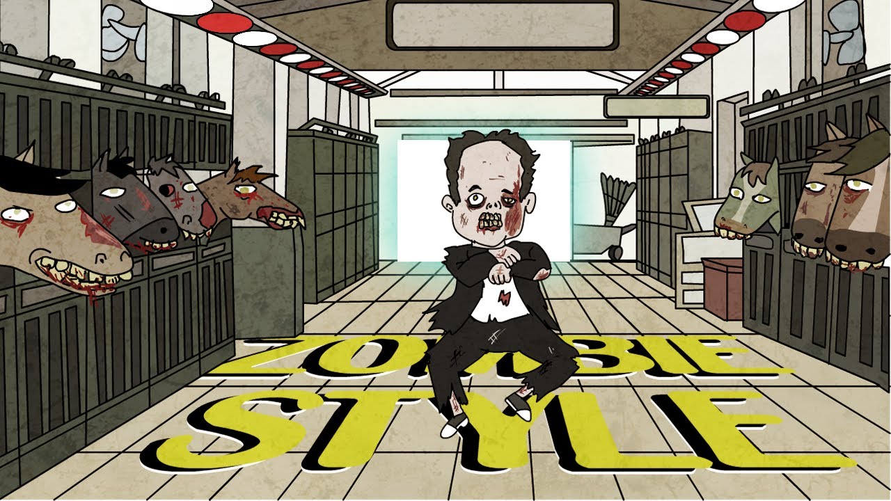 GANGNAM STYLE (강남스타일) - PSY - Zombie Style - Internautismo Crónico background