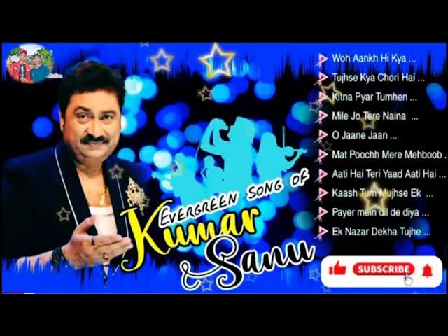 Best 90's hits songs  of kumar sanu // 90's hits Bollywood songs🎶 poster — similar to Evergreen 80's 90's Songs Of Kumar Sanu, Best Hit,Golden Song, 90s hit#Bollywood Songs Jukebox
