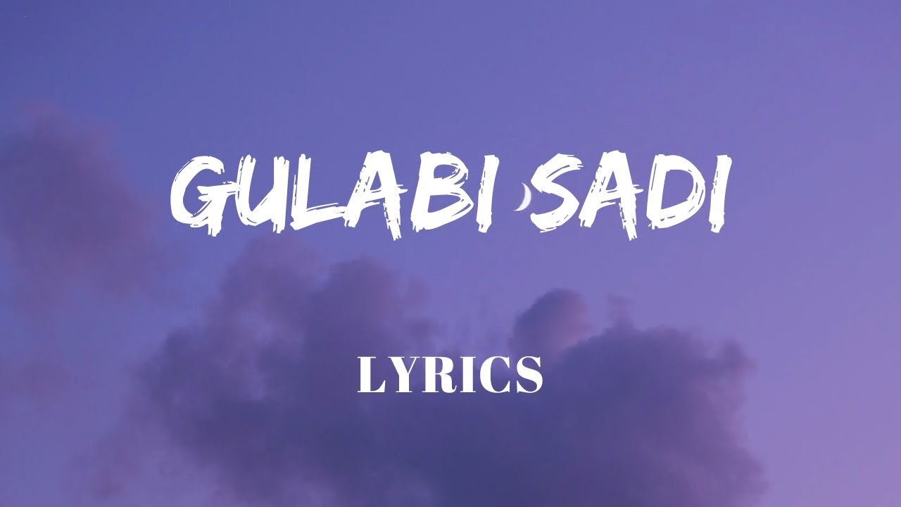 Gulabi Sadi - Lyrics || Sanju Rathod || Marathi Song || Lyrics Video || SF LYRICS HUB ||