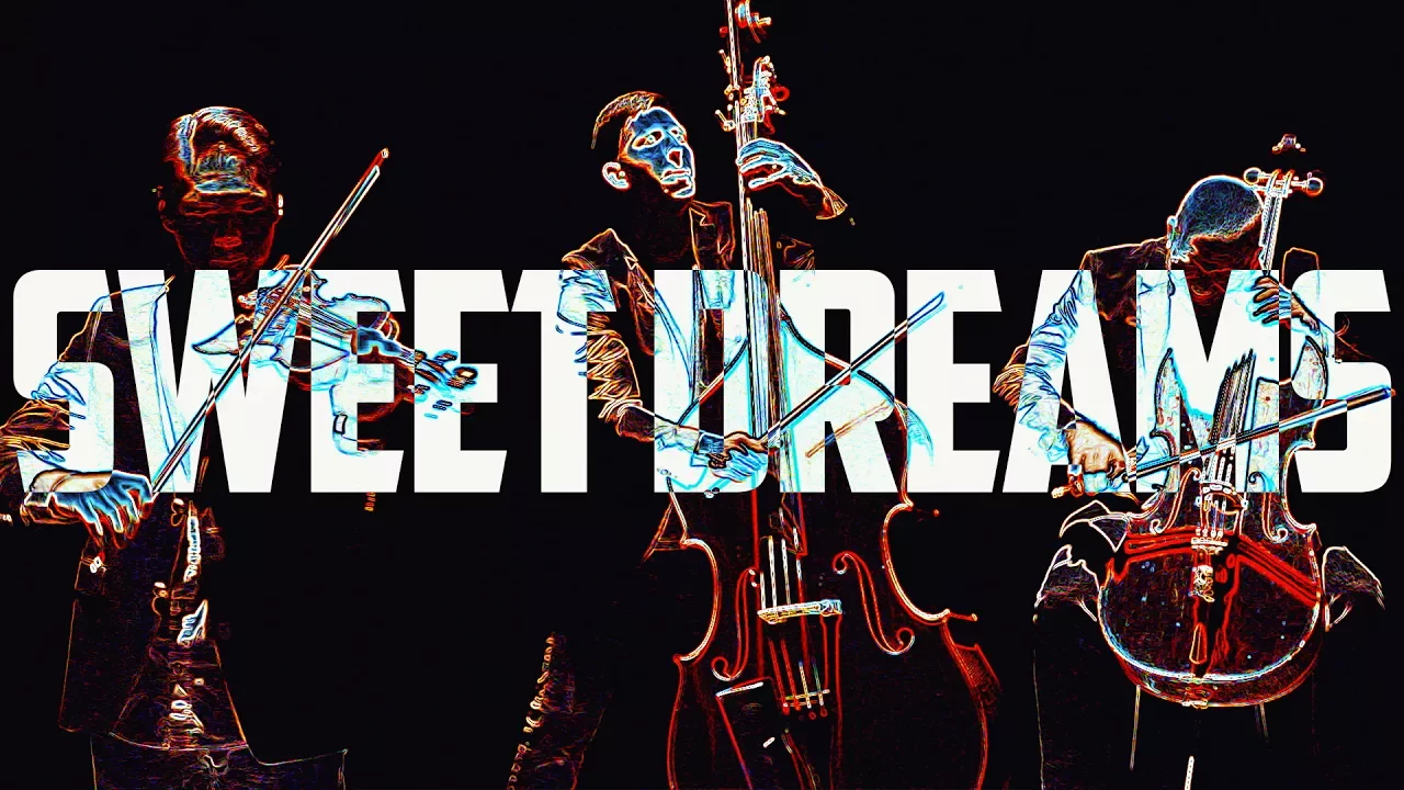 Sweet Dreams (Are Made of This) - Eurythmics (violin/cello/bass cover) - Simply Three
