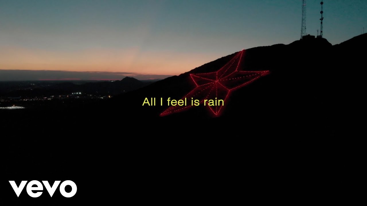 Khalid - All I Feel Is Rain (Lyric Video) ft. JID background