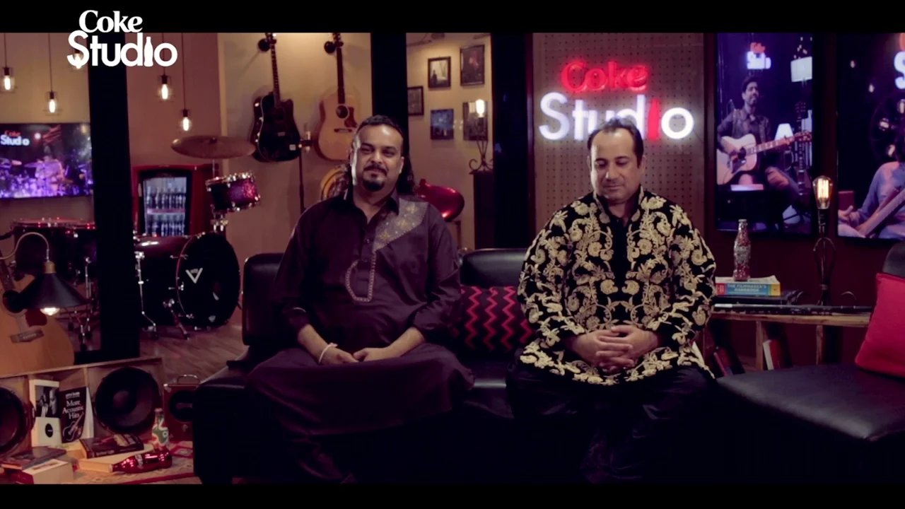 Coke Studio Season 9| BTS| Rang| Rahat Fateh Ali Khan & Amjad Sabri background
