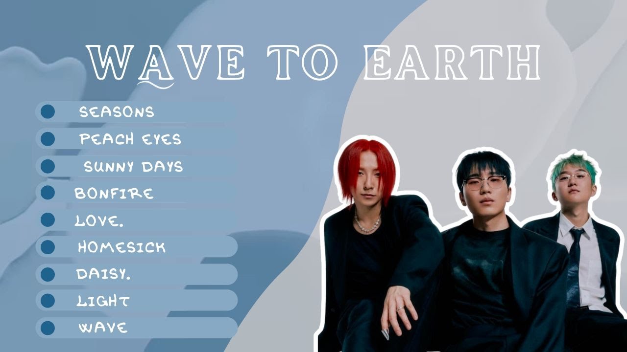wave to earth | top songs playlist
