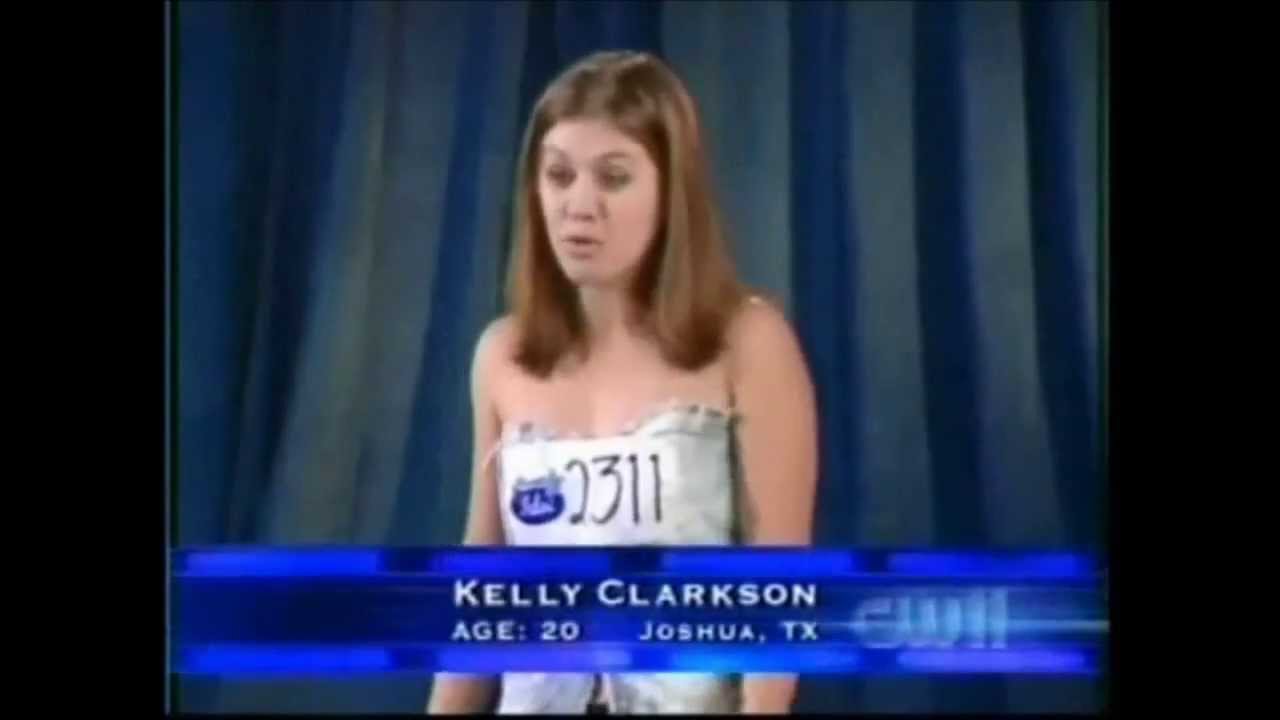 Kelly Clarkson full audition background