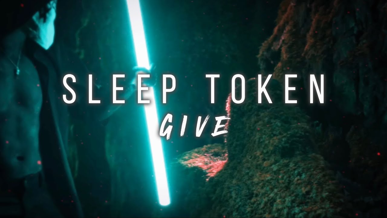 Sleep Token - Give (Lyric Video) background