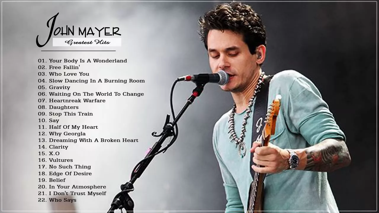 John Mayer Greatest Hits Collection HD HQ