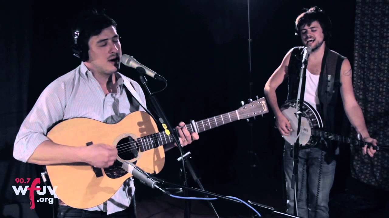 Mumford & Sons - "Where Are You Now" (Live at WFUV) background