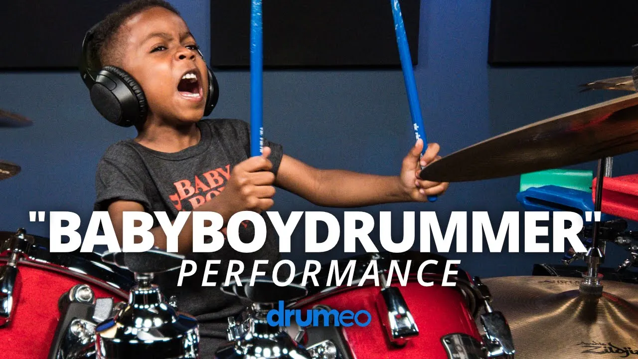 5 Year Old Drummer Plays An All-Time Classic (Earth, Wind & Fire) background