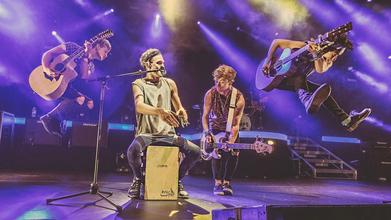 My Chemical Romance - Teenagers (live cover by the Vamps at Birmingham Indoor Arena) background
