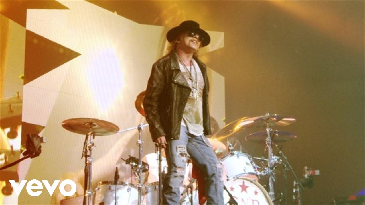 Guns N' Roses - Welcome To The Jungle (Live) background