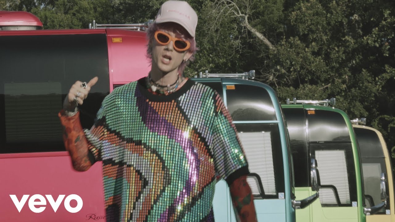 mgk - 9 lives (Official Music Video) background