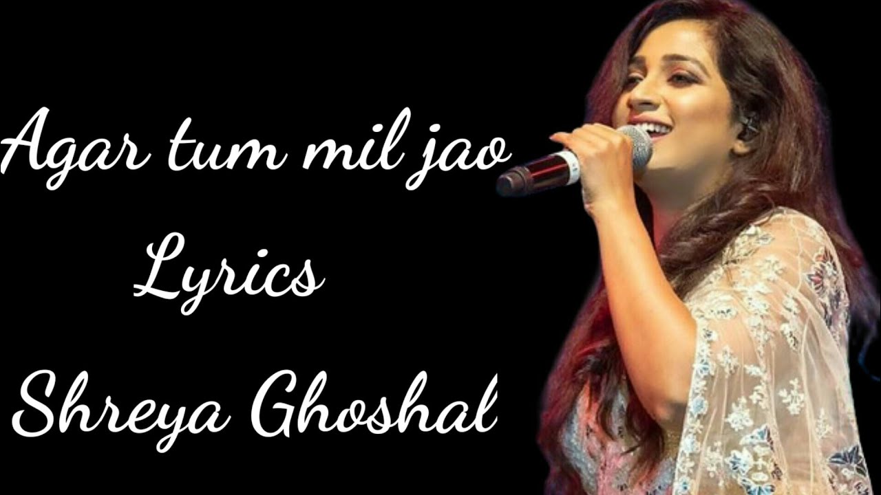 Agar Tum Mi Jao Lyrics | Shreya Ghoshal | Emraan Hashmi | Anu Malik | RB Lyrics Lover background