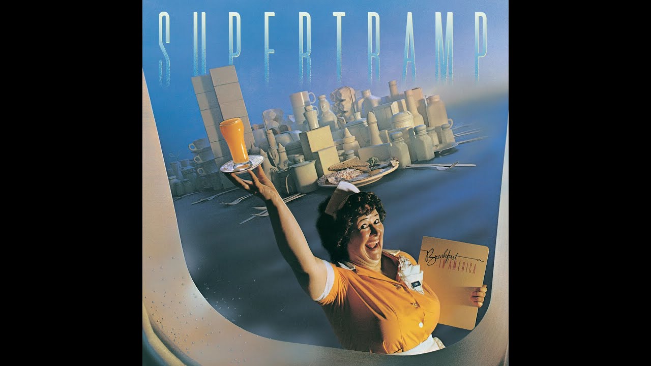 Su̲pe̲rtra̲mp - Bre̲a̲kfa̲st in Ame̲r̲i̲ca (Full Album) 1979 poster — similar to Supertramp - Great Hits / Live