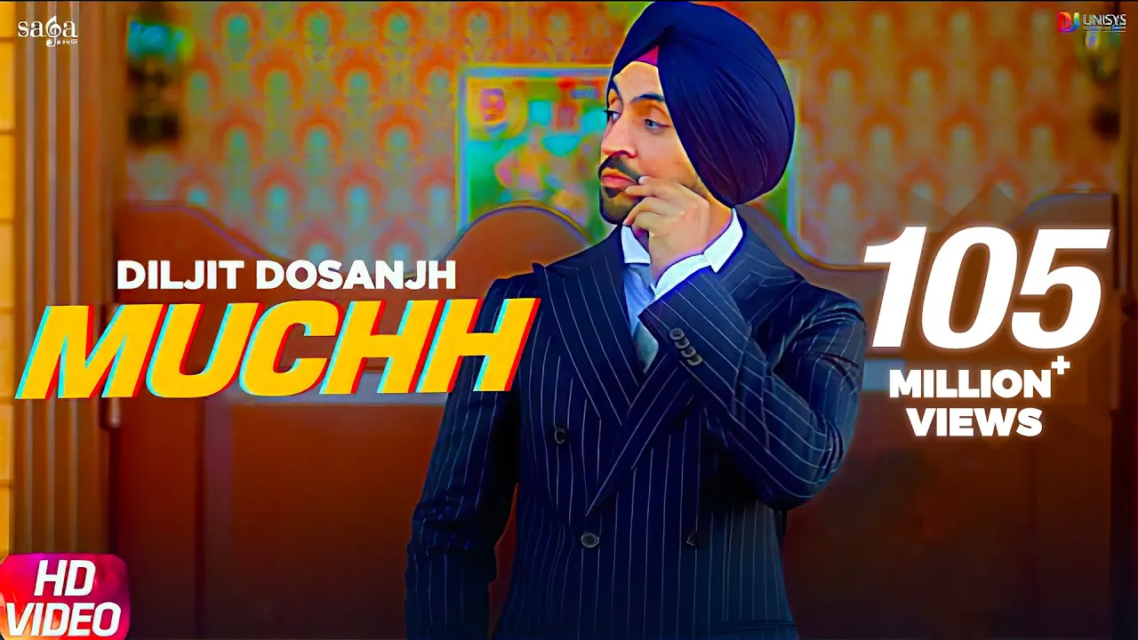 Muchh - Diljit Dosanjh (Official Song) | The Boss | Kaptaan | New Punjabi Songs 2019 | Saga Music background
