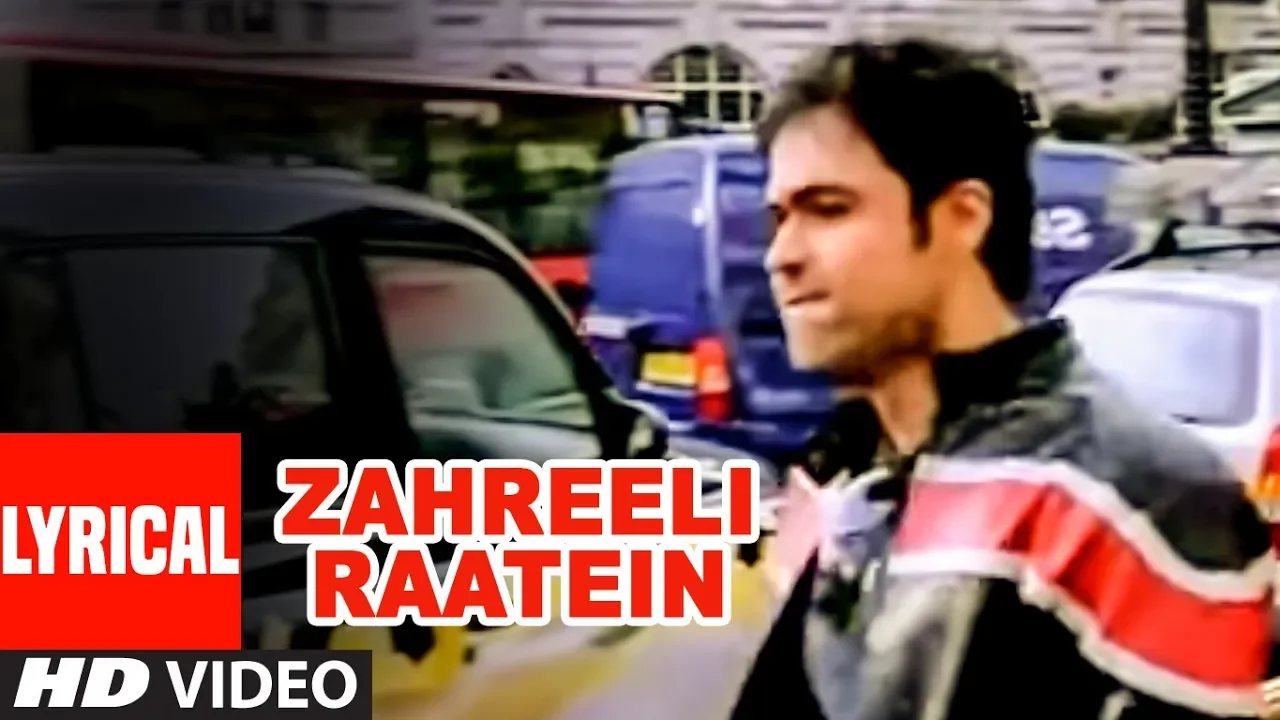 Zahreeli Raatein Lyrical Video Song | Chocolate | K.K,Shreya Ghoshal | Pritam | Emraan Hashmi background