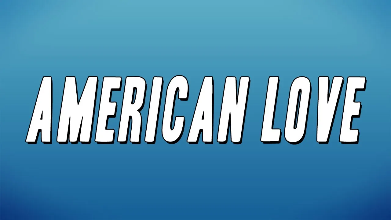 Qing Madi - American Love (Lyrics) background