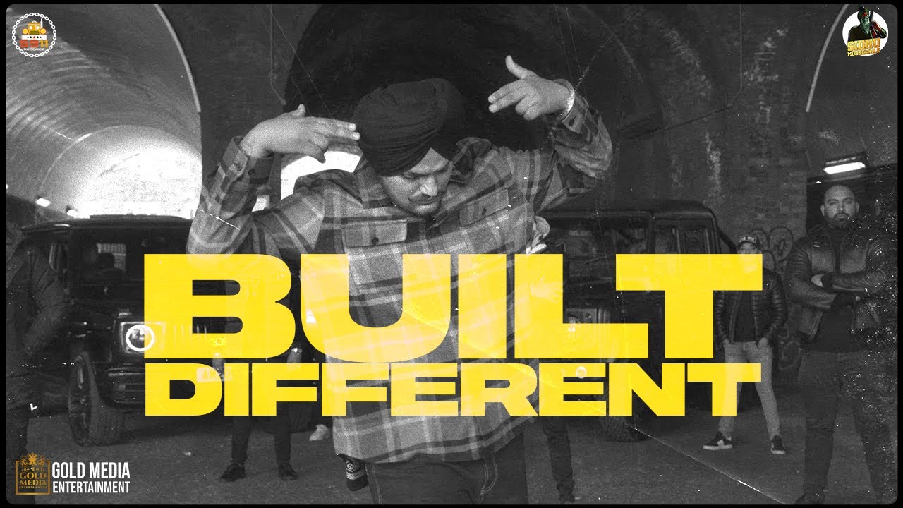 BUILT DIFFERENT (Official Audio) Sidhu Moose Wala | The Kidd | Moosetape backdrop