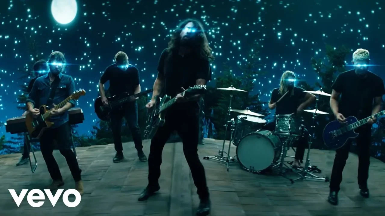 Foo Fighters - The Sky Is A Neighborhood (Official Music Video) background