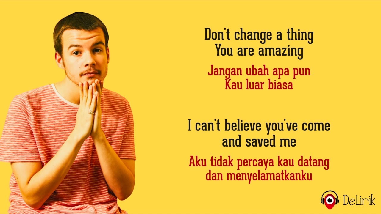 AMAZING - Rex Orange County (Lirik Lagu Terjemahan) background