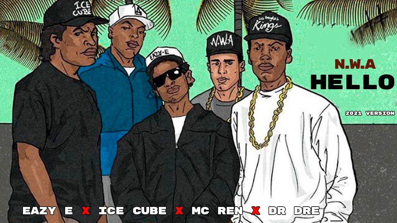 Eazy E x Ice Cube x Mc. Ren x Dr Dre - Hello (ReMix) background
