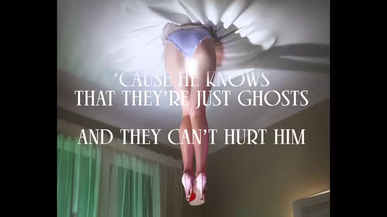 Sleep Alone - Lyric Video background