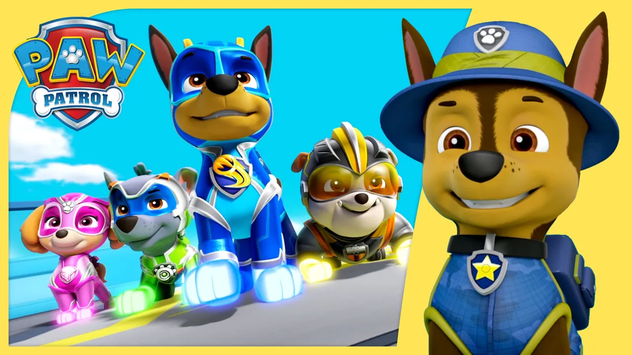 Over 1 Hour of Chase Rescues Missions! π¨ | PAW Patrol | Cartoons for Kids