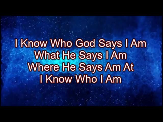 I Know Who I Am by Sinach