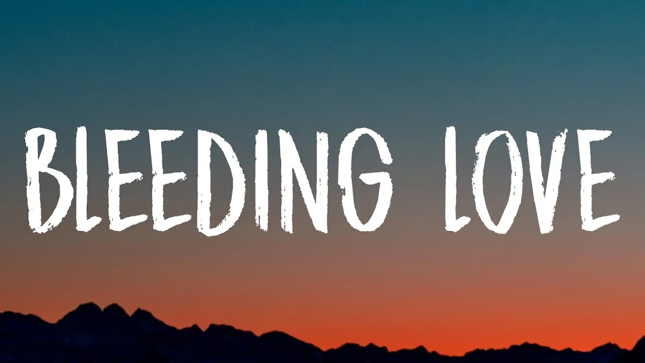 Leona Lewis - Bleeding Love (Lyrics) background