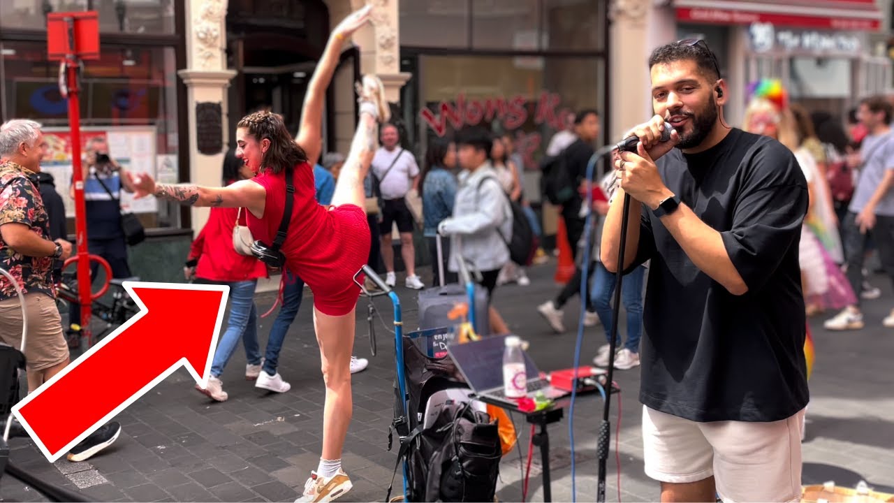 I Started SINGING And She Did THIS | Calum Scott - Dancing On My Own background