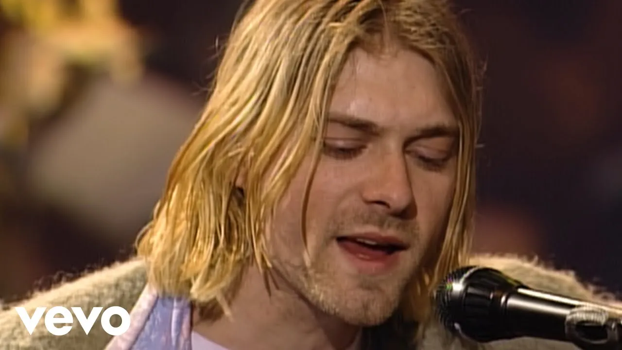 Nirvana - About A Girl (Live On MTV Unplugged, 1993 / Unedited) background
