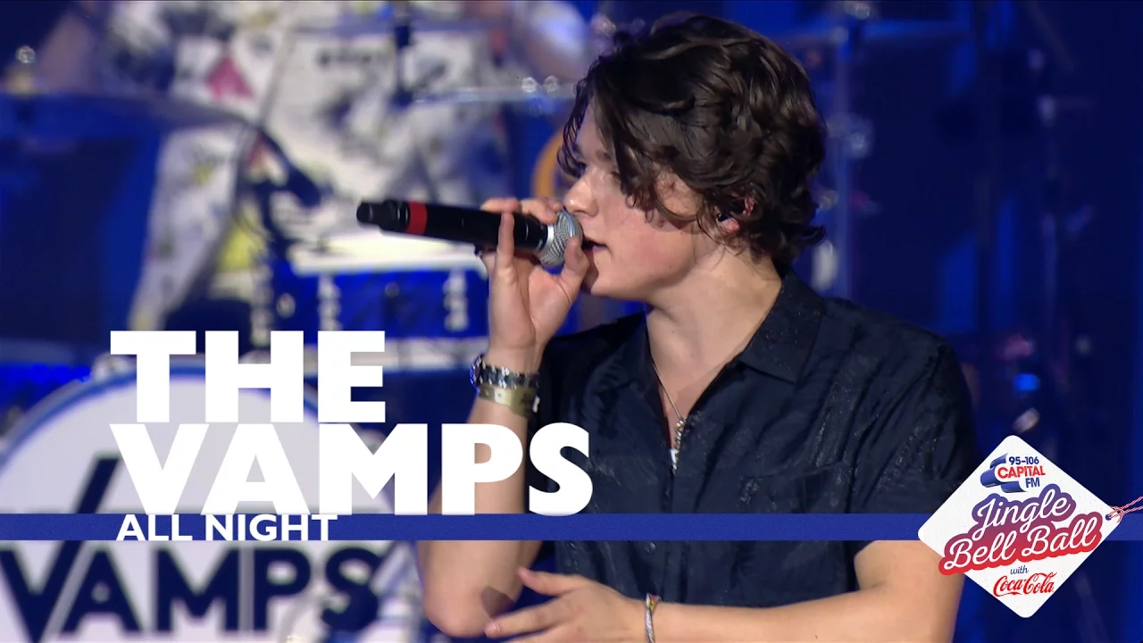 The Vamps - 'All Night' (Live At Capital's Jingle Bell Ball 2016) background