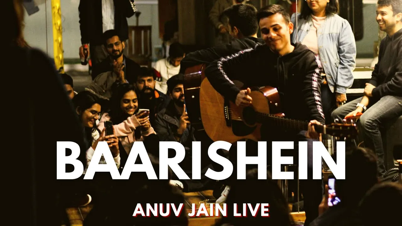 ANUV JAIN - LIVE | BAARISHEIN | HOBKNOB HOUSE GATHERING background
