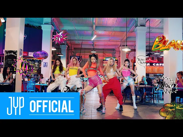 ITZY "ICY" M/V @ITZY background